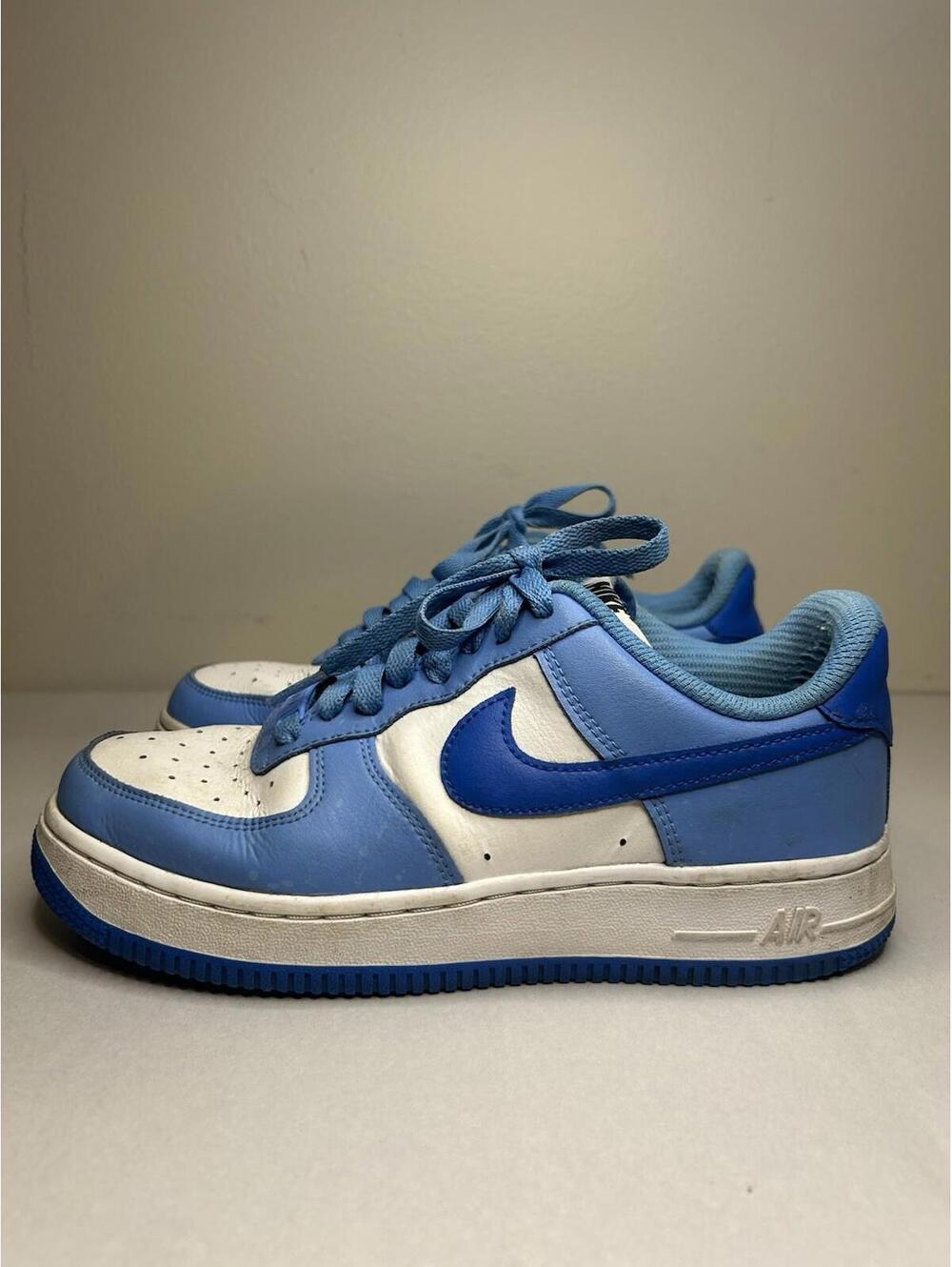 Nike Air Force 1 Low White University Blue Shoes Size 6.5Y